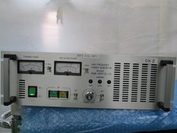 RF電源　<br />
パール工業 RP-500C<br />
13.56MHz　500w